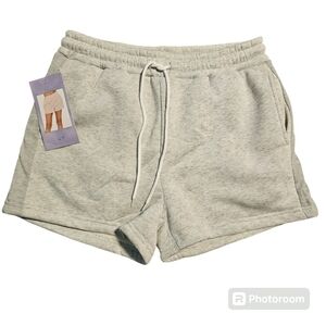 SIMPLY BLESSED Lounge Collection Sherpa Lined Shorts